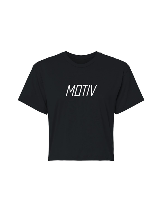 ATHLETICS "MOTIV" CROP TEE