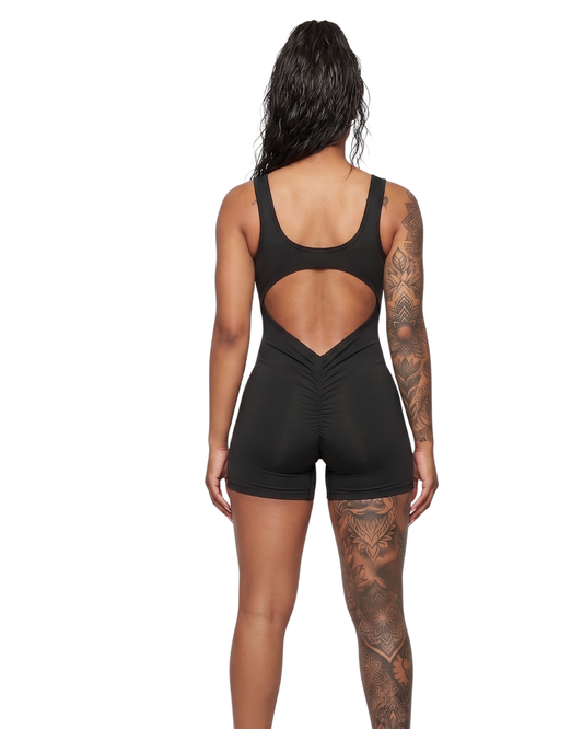ATHLETICS ONE-PIECE SCRUNCH ROMPER