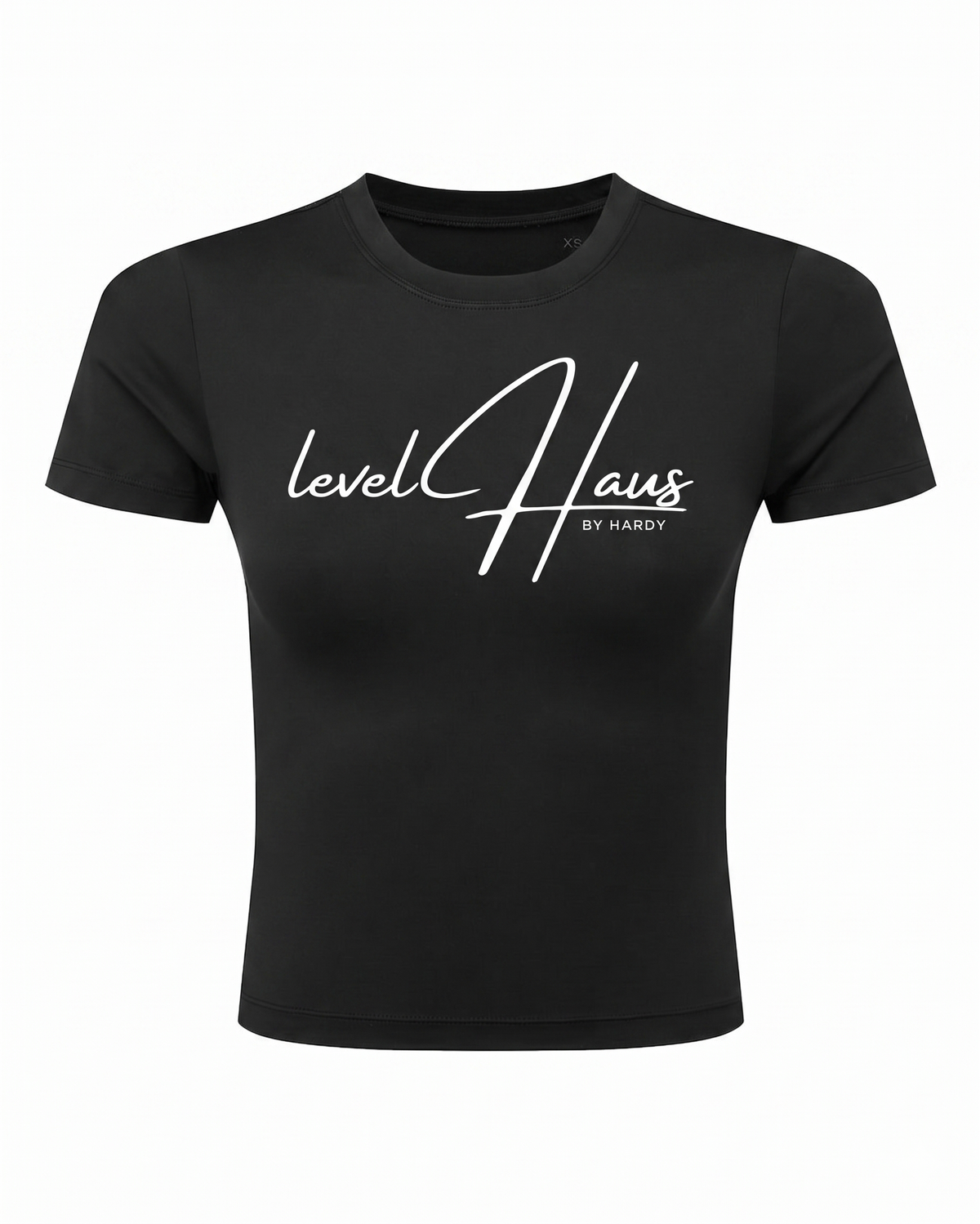 EXCLUSIVES LUXE FITTED CROPPED TEE