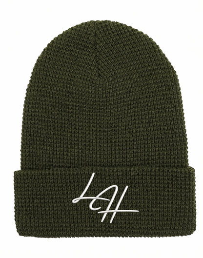 SIGNATURES WAFFLE CUFFED BEANIE