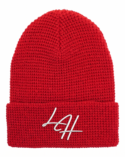 SIGNATURES WAFFLE CUFFED BEANIE