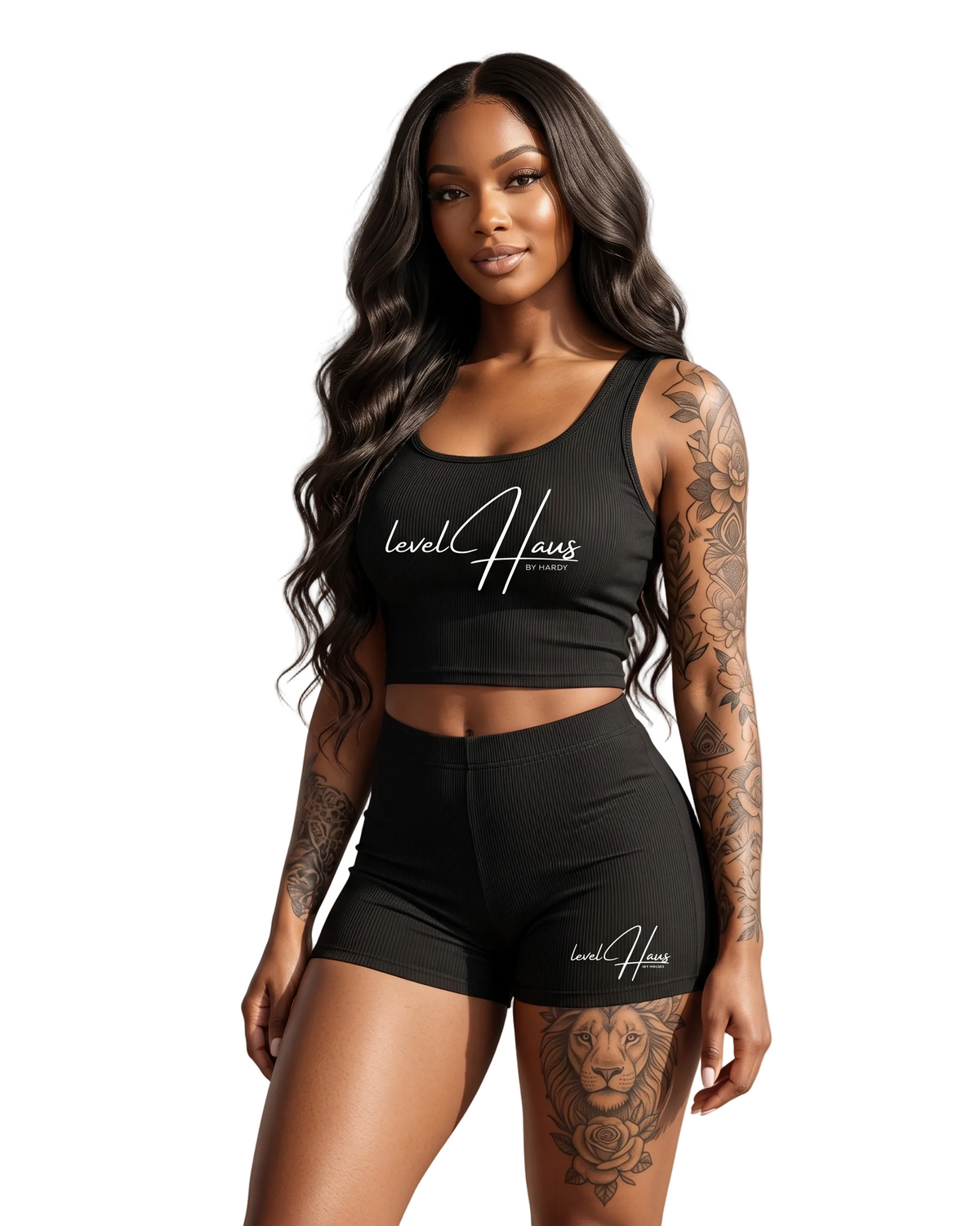 EXCLUSIVES SPANDEX SHORT SET