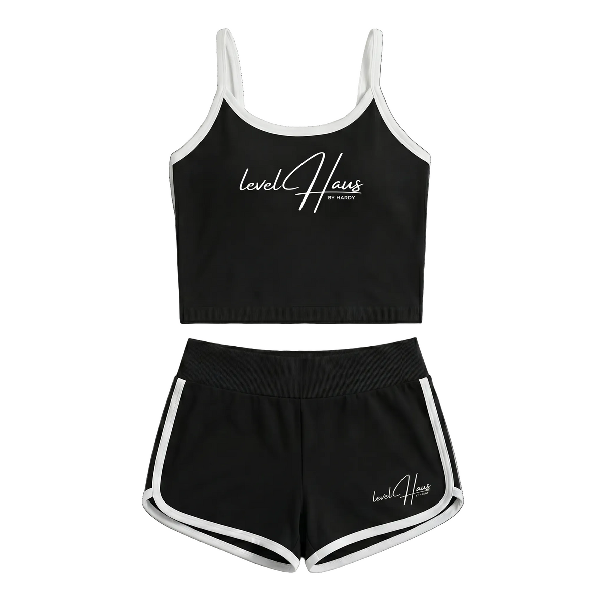 EXCLUSIVES BLACK[WHITE] SHORT SET