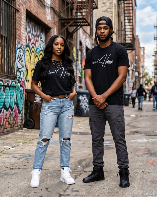 ESSENTIALS CORE TEE (BLACK)