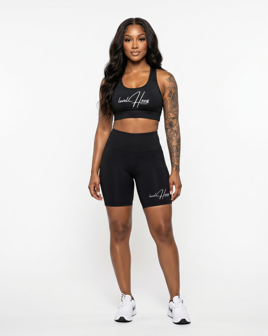 ATHLETICS 2-PIECE SPORTS BRA & SHORTS SET