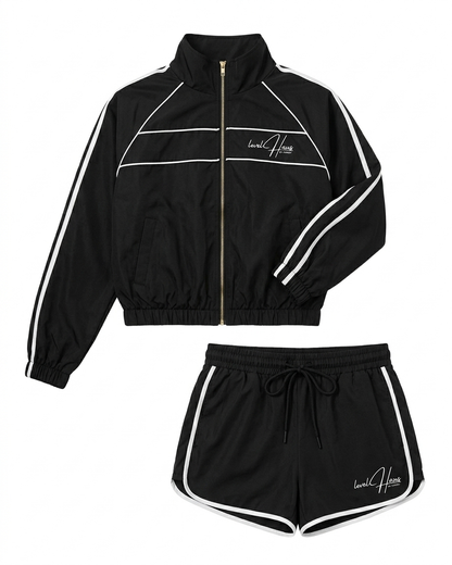 EXCLUSIVES 2-PIECE WINDBREAKER SHORT SET