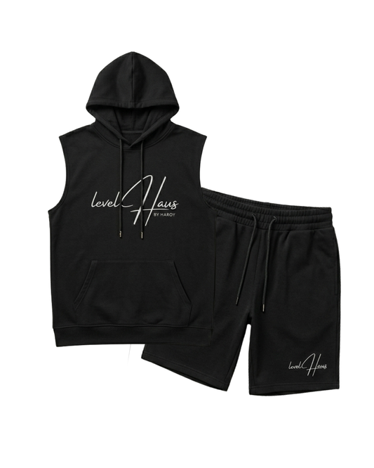 EXCLUSIVES HOODED SHORT SET