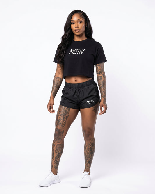 ATHLETICS MOTIV RUNNING SHORTS