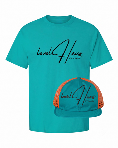 SIGNATURES TEAL AND ORANGE COMBO SET