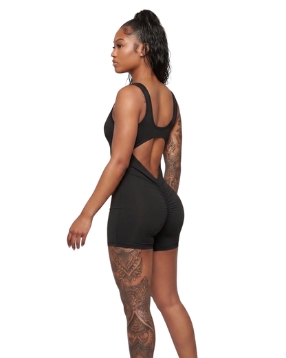 ATHLETICS ONE-PIECE SCRUNCH ROMPER