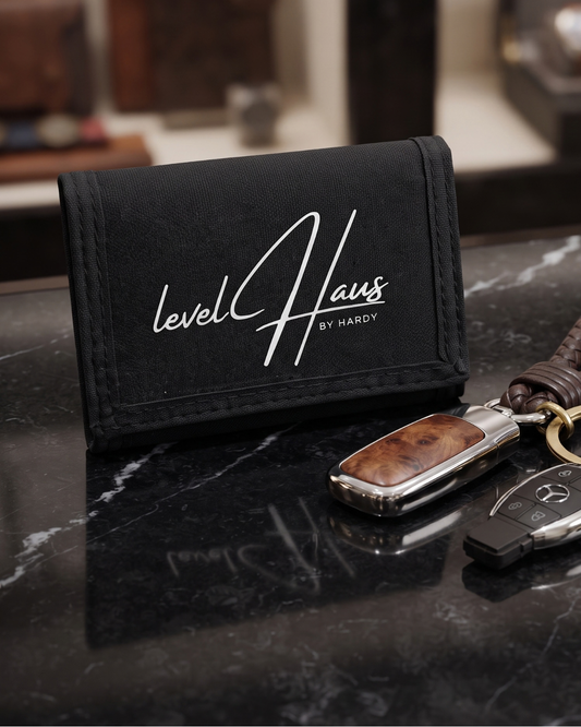 ESSENTIALS NYLON TRI-FOLD WALLET