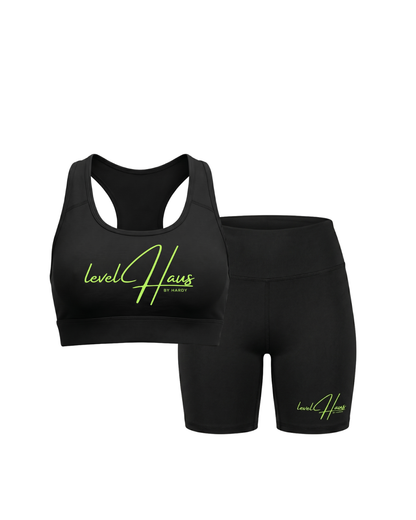 ATHLETICS 2-PIECE SPORTS BRA & SHORTS SET