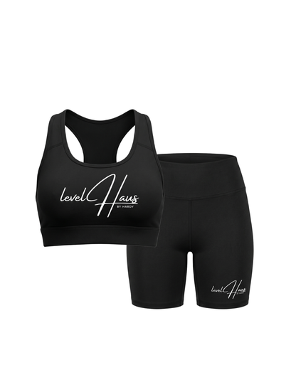 ATHLETICS 2-PIECE SPORTS BRA & SHORTS SET