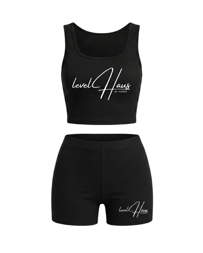 EXCLUSIVES SPANDEX SHORT SET